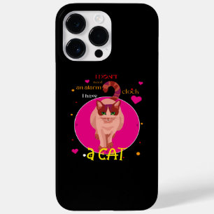 Coque Pour Pour iPhone 14 Pro Max Je n'ai pas besoin d'un réveil, j'ai un bouton cha