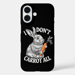 Coques iPhone 16 Je ne carotte pas tous lapin lapin de Pâques drôle