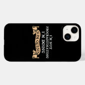 Coques Case-Mate iPhone Je ne fais pas de procrastination - Je fais des qu (Verso (horizontal))