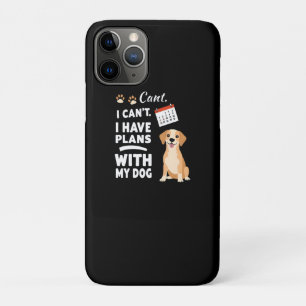 Case-Mate iPhone Case Je ne peux pas, j'ai des projets avec mon chien –