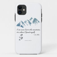 Je ne suis jamais perdu dans les montagnes, c'est