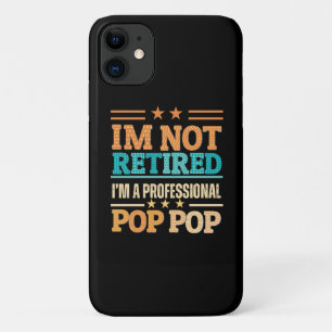 Case-Mate iPhone Case Je ne suis pas à la retraite, je suis pop pop prof