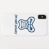 Coques Case-Mate iPhone Je ne suis pas en colère, le singe (Dos (Horizontal))