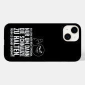 COQUES Case-Mate iPhone JE NE SUIS PAS EN TRAIN D'APPRENDRE À PARLER (Verso (horizontal))