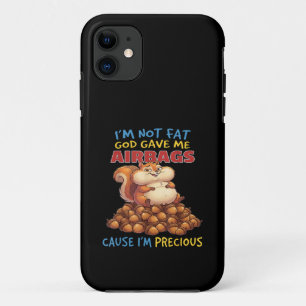 Case-Mate iPhone Case Je ne suis pas gros, Dieu m'a donné des airbags pa