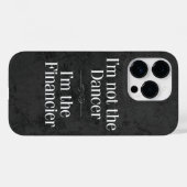 Coques Case-Mate iPhone Je ne suis pas la danseuse (Verso (horizontal))
