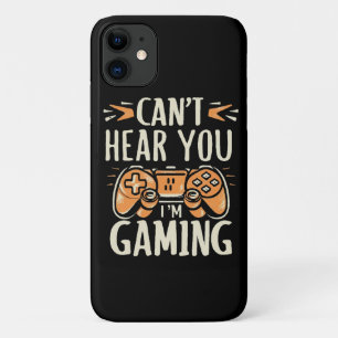 Case-Mate iPhone Case Je ne t'entends pas je joue