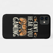 Coques Case-Mate iPhone Je ne t'entends pas je joue (Dos (Horizontal))