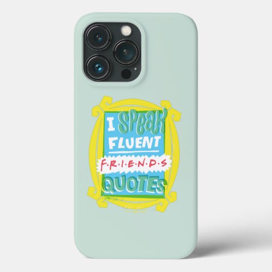 Coques Case-Mate iPhone Je parle couramment les citations FRIENDS™ - Peeph (Verso)
