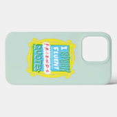 Coques Case-Mate iPhone Je parle couramment les citations FRIENDS™ - Peeph (Verso (horizontal))