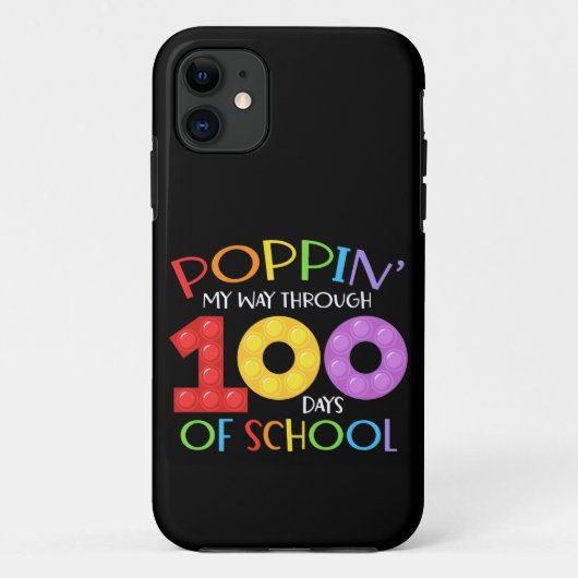 Coques Case-Mate iPhone Je passe 100 jours à l'école (Dos)