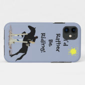 Coques Case-Mate iPhone Je Préférerais Faire Le Tour !Cheval (Dos (Horizontal))