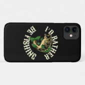 Coques Case-Mate iPhone Je préférerais pêcher drôle (Dos (Horizontal))