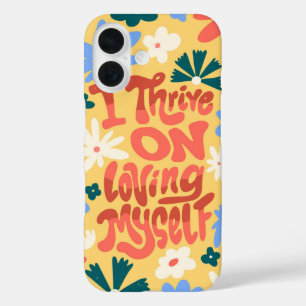 Coques iPhone 16 Je prospère sur l'amour-moi-même - autostère flora