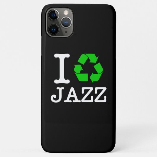 Coques Case-Mate iPhone Je Recycle Le Jazz (Dos)