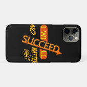 Coques Case-Mate iPhone Je réussirai quoi qu'il arrive  (Dos (Horizontal))