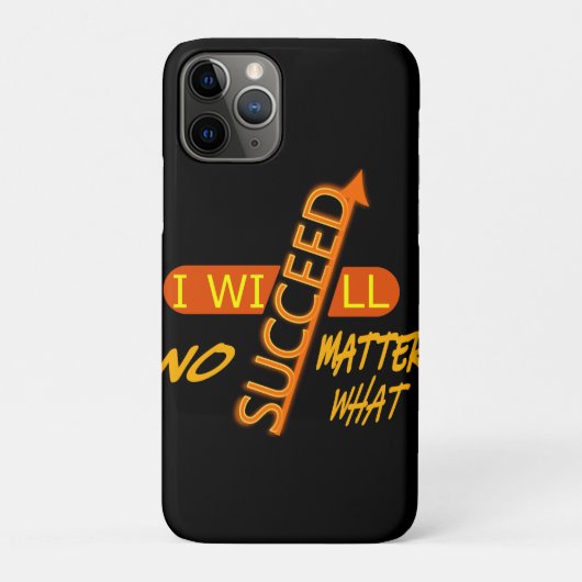Coques Case-Mate iPhone Je réussirai quoi qu'il arrive  (Dos)