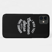 Coques Case-Mate iPhone Je Souhaite Que Le Sens Commun Soit Un Humour Plus (Dos (Horizontal))