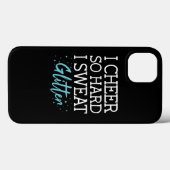Coques Case-Mate iPhone Je sue Parties scintillant Pom-pom girl cheerled (Verso (horizontal))