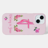 Coques Case-Mate iPhone Je suis à Jésus (Verso (horizontal))