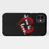 Coques Case-Mate iPhone Je suis amoureux... (Dos (Horizontal))
