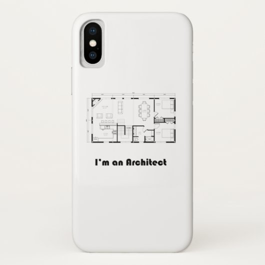 Coques Case-Mate iPhone Je suis architecte (Dos)