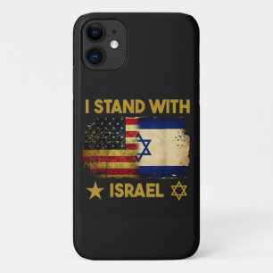 Case-Mate iPhone Case Je suis avec Israël Drapeau Amérique