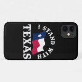 Coques Case-Mate iPhone Je suis avec le Texas (Dos (Horizontal))