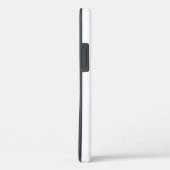 Coques Case-Mate iPhone Je Suis Avec Vous Toujours Noir Blanc Chrétien Ver (Verso / Droite)