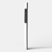 Coques Case-Mate iPhone Je Suis Avec Vous Toujours Noir Blanc Chrétien Ver (Verso / Gauche)