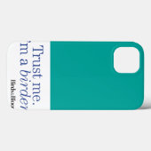 Coques Case-Mate iPhone Je suis Birder (Verso (horizontal))