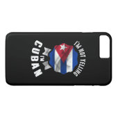 Coques Case-Mate iPhone Je suis cubain (Dos (Horizontal))