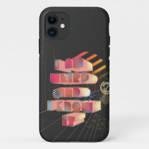 Case-Mate iPhone Case Je Suis Étrange Et Je Le Sais Retro 3D Stylish Tex
