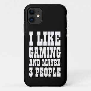 Case-Mate iPhone CASE JE SUIS FAN DE JEU VIDÉO ET PEUT-ÊTRE 3 PERSONNES 