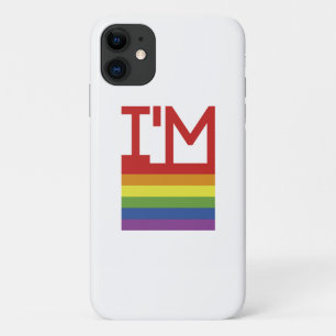Case-Mate iPhone Case Je suis gay Indicateur Rainbow