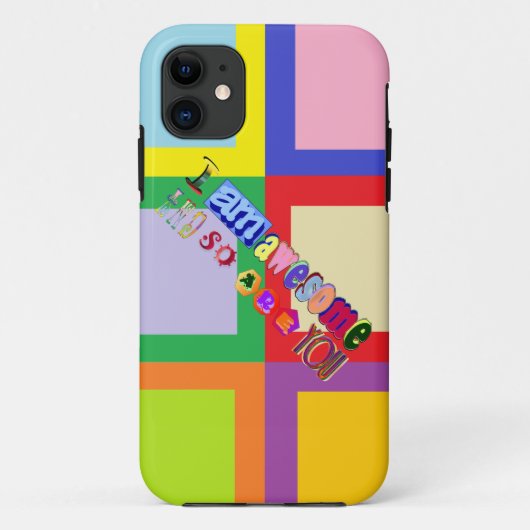 Coques Case-Mate iPhone Je suis génial et vous aussi (Dos)