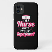 Coques Case-Mate iPhone Je Suis Infirmière (Dos)