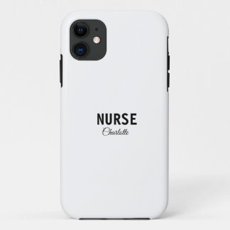 Case-Mate iPhone Case Je suis infirmière médecin expert ajouter votre no