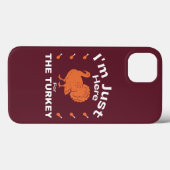 Coques Case-Mate iPhone Je suis juste ici pour l'Humour turc Thanksgiving (Verso (horizontal))
