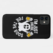 Coques Case-Mate iPhone Je suis juste là pour les huées (Dos (Horizontal))