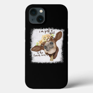 Case-Mate iPhone Case Je Suis Juste Une Fille Qui Aime Les Vaches Bleach