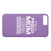 Coques Case-Mate iPhone Je suis la MAMAN d'une majorette FIÈRE (Dos (Horizontal))