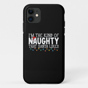 Case-Mate iPhone Case Je suis le genre de coquine que le Père Noël aime