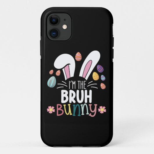 Coques Case-Mate iPhone Je suis le lapin Bruh de Pâques Matching (Dos)