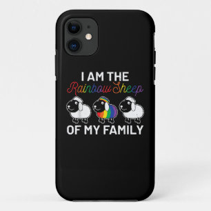 Case-Mate iPhone Case Je suis le mouton arc en ciel de ma famille Cade