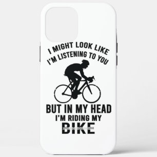 Case-Mate iPhone Case Je suis ma tête je monte mon vélo T-shirt