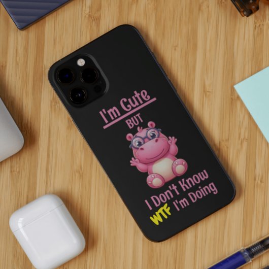 Coques Case-Mate iPhone Je suis mignon, mais WTF je fais