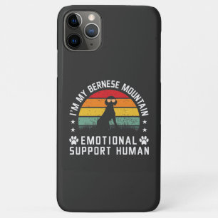 Case-Mate iPhone Case Je suis mon chien de montagne bernois homme de sou