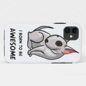 Coques Case-Mate iPhone Je suis né être génial (Dos (Horizontal))