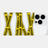 Coques Case-Mate iPhone Je suis offensé que la police ne croise pas (Verso (horizontal))